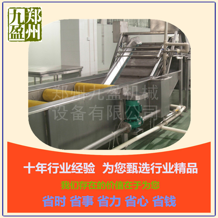 廠家批發(fā) 臭氧自動(dòng)翻轉(zhuǎn)洗菜機(jī) 商用連續(xù)式洗菜機(jī) 毛刷去雜清洗