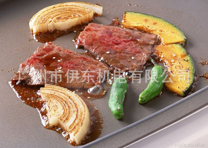 廣州伊東ET-PL-450商用小型電熱扒爐 全平鐵板燒 手抓餅機(jī)