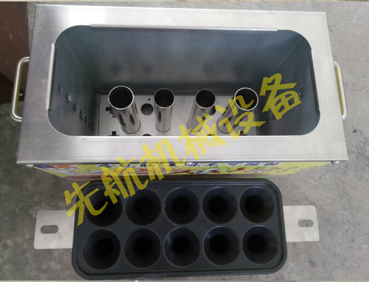 商用雞蛋烤腸機(jī) 蛋腸熱狗機(jī) 十孔蛋包腸機(jī)廠家 雞蛋包腸機(jī)的價(jià)格