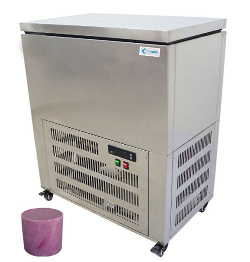 廠家生產(chǎn) 綿綿冰磚機 商用6桶冰塊機 ice block machine
