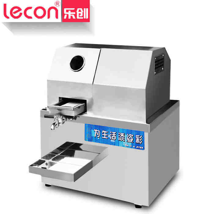 樂創(chuàng)臺(tái)式電動(dòng)甘蔗機(jī) 不銹鋼甘蔗榨汁機(jī)榨甘蔗汁壓榨機(jī)商用帶電瓶