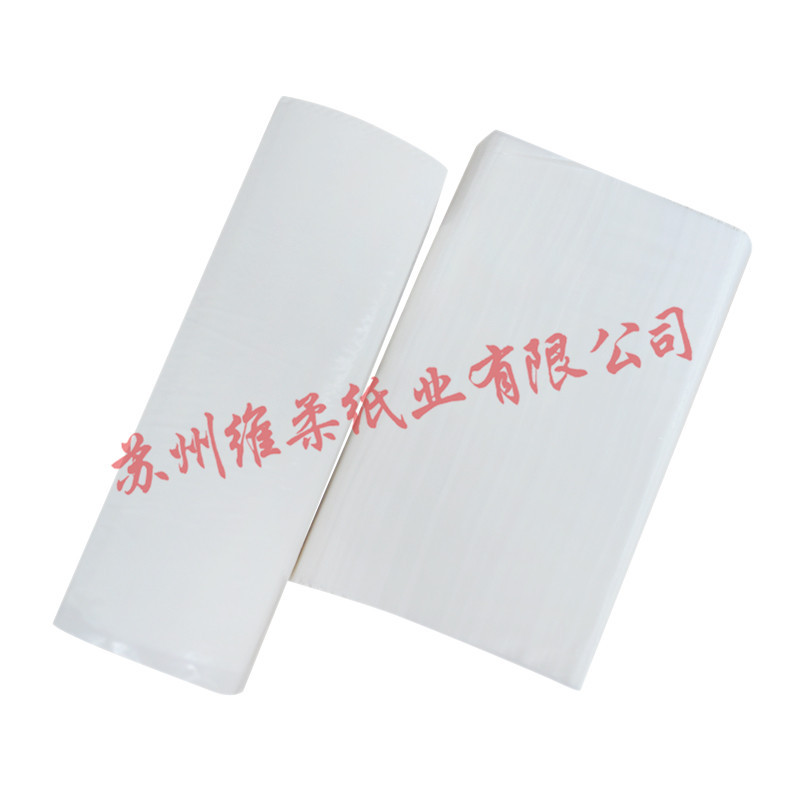 廠家熱銷 佳潔雅原木槳商用環(huán)保擦手紙 酒店商務三折擦手紙